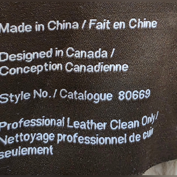 😀Danier Men's Brown Suede Utility Lined Coat XS - Picture 8 of 8